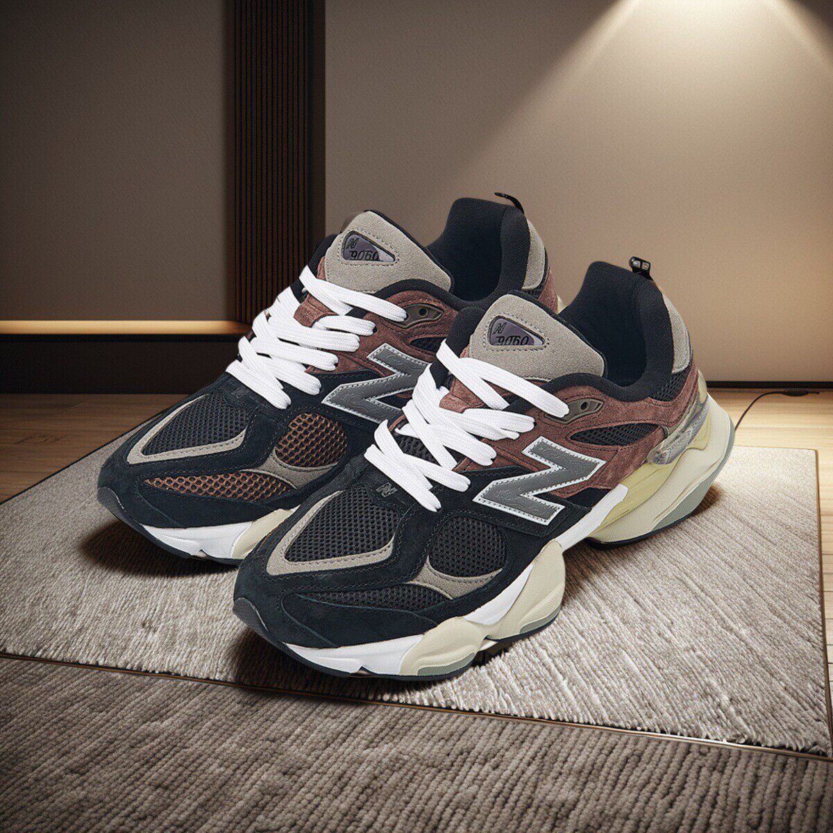 n字鞋官方正品2025春季新款老爹鞋复古休闲运动鞋防滑耐磨女鞋