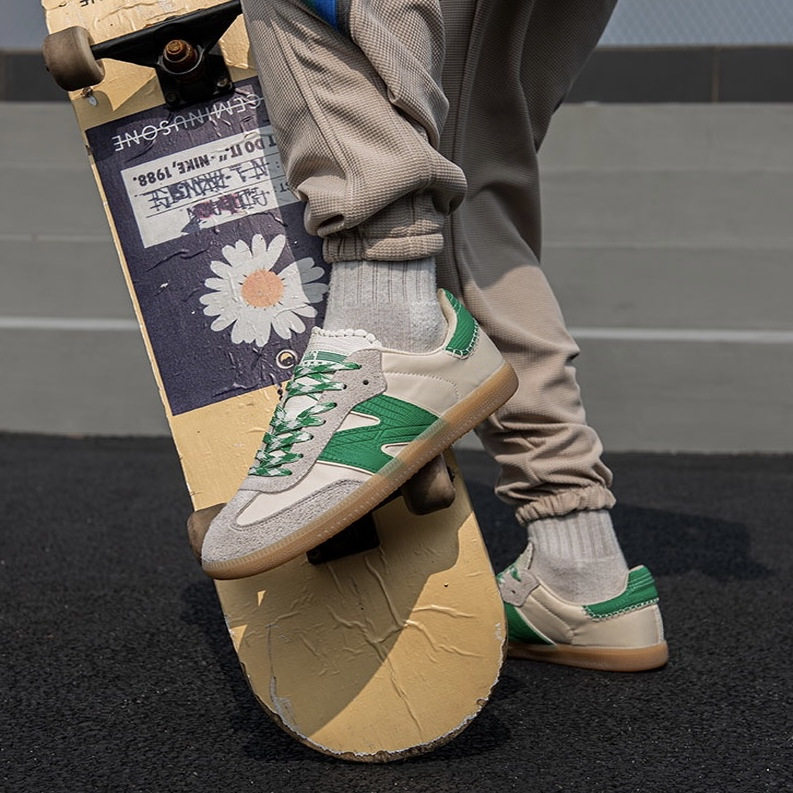 n字鞋正品复古阿甘德训鞋男春秋季新款平底休闲鞋女运动休闲板鞋