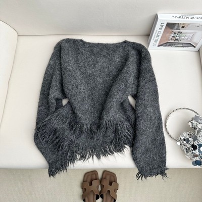 短款毛衣女款2025秋冬新款爆款