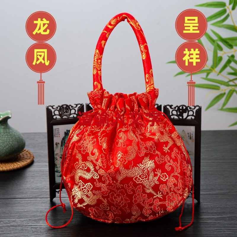婚庆陪嫁手提喜糖袋中国风新娘手袋子孙袋复古结婚龙凤包回礼袋子,节庆用品/礼品,糖盒/糖盒配件,淘宝优惠券,粉丝福利购,淘宝优惠卷