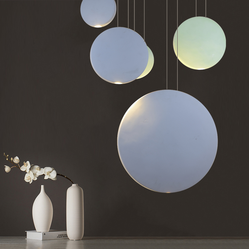 艺术宇宙树脂led床头设计师吊灯