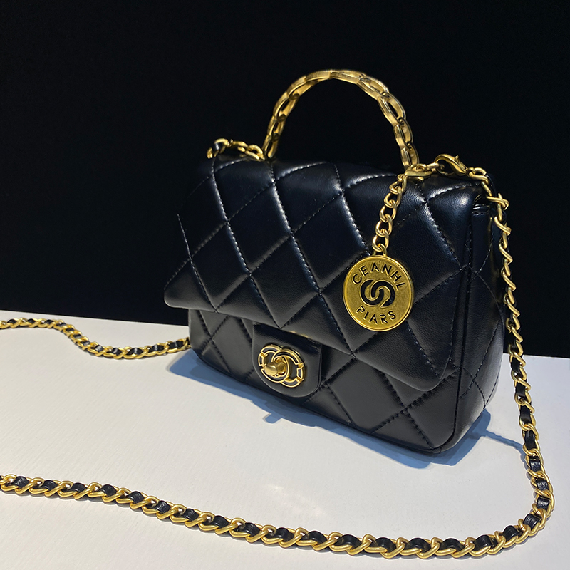 小香风包包woc链条包女