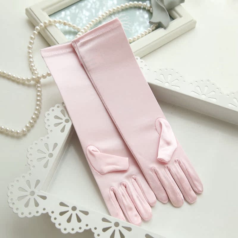 Gants pour fille en satin - Ref 2150165 Image 5