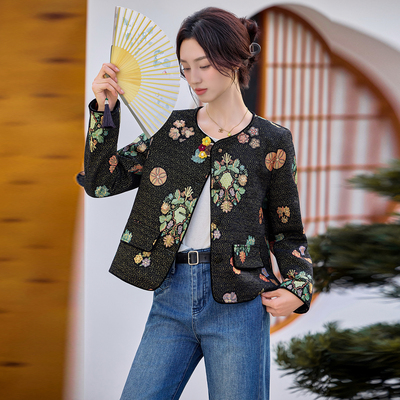 新中式国风短外套女百搭上衣
