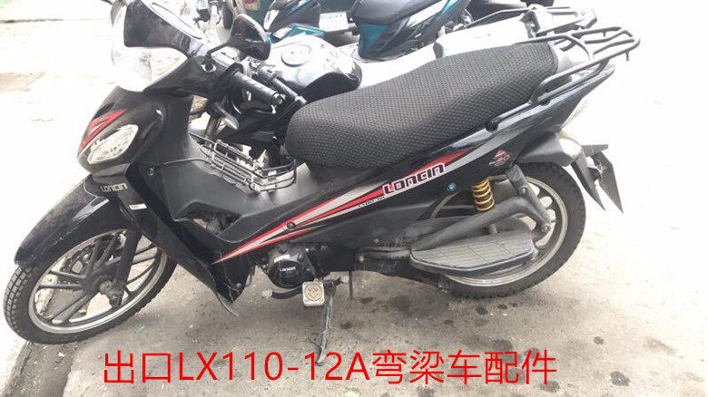 隆鑫摩托车配件lx110-12a出口弯梁车摩托车原装车壳 性能件
