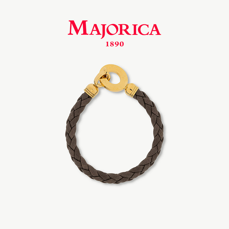 Majorica美娇丽佳复古手环女小众简约手链轻奢精致手镯复古欧美风