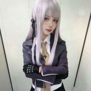 雾切响子cosplay服皮衣 Ronpa 弹丸论破cos服 Dangan