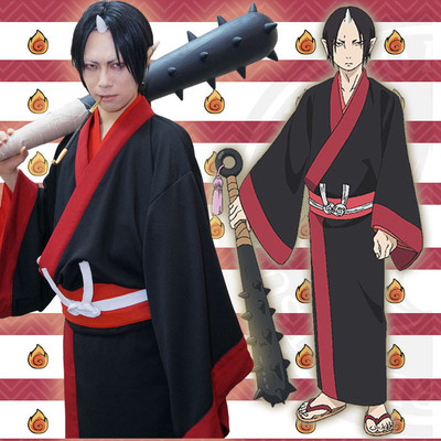 鬼灯的冷彻鬼灯全套刺绣和服