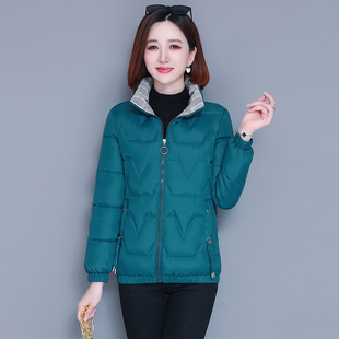 韩版 冬季 2022新款 棉服外套立领加厚保暖时尚 棉衣女短款 显瘦小棉袄