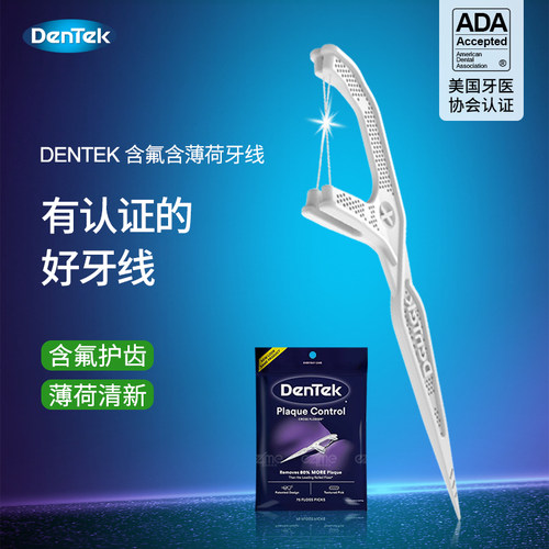 德泰克DenTek进口牙线棒牙签