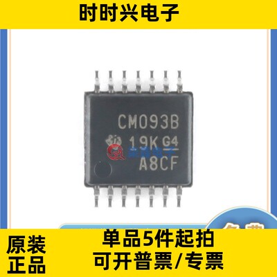 CD4093BPWR 封装TSSOP-14 TI/德州全新正品 逻辑门芯片