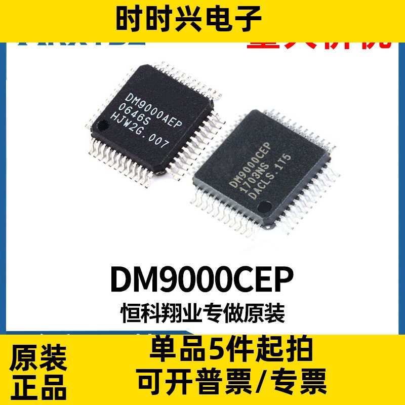 DM9000CEP DM9000AEP 以太网控制器芯片 工业级原装现货 贴片