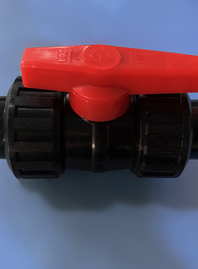 4分20pe双活接球阀25自来水接头32活接热熔阀门水管配件管件大全