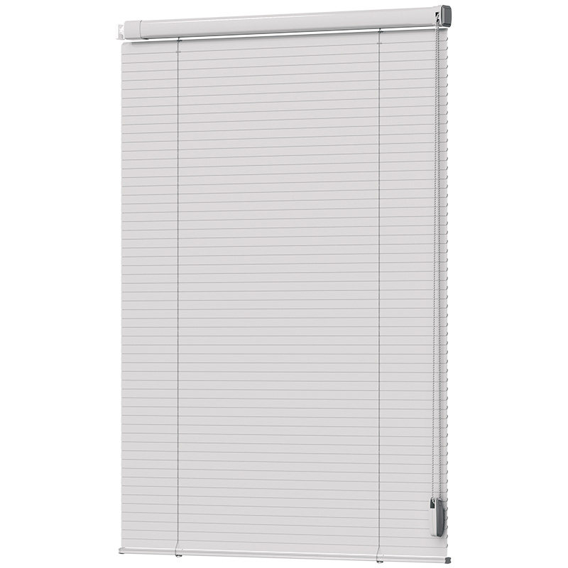 美尔耐l型pvc百叶窗帘免打孔卫生间浴室厕所窗户遮光防水升降卷帘