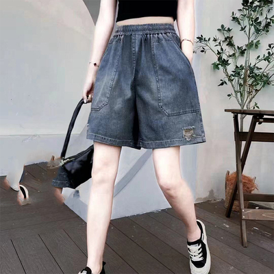 休闲哈伦五分裤女薄款牛仔夏季