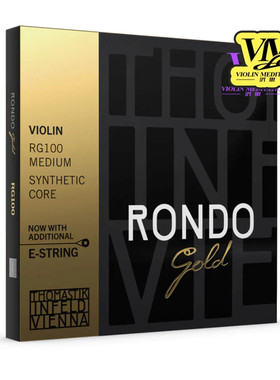 奥地利托马斯thomastik新品RONDO GOLD小提琴弦 RG100 金弦演奏级