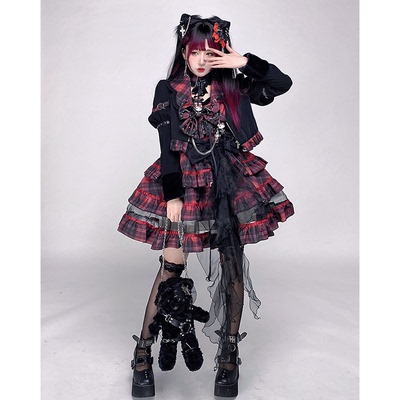taobao agent Genuine Japanese dress, mini-skirt, punk style, Lolita style