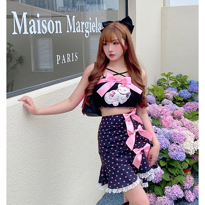 taobao agent Summer fresh pleated skirt, lifting effect, hip-accented