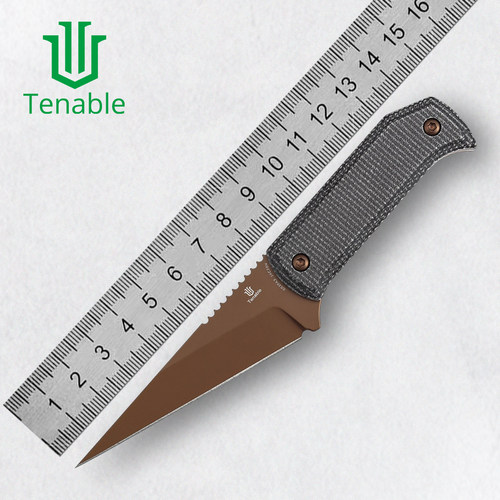 Tenable日式小直刀14C28N锋利