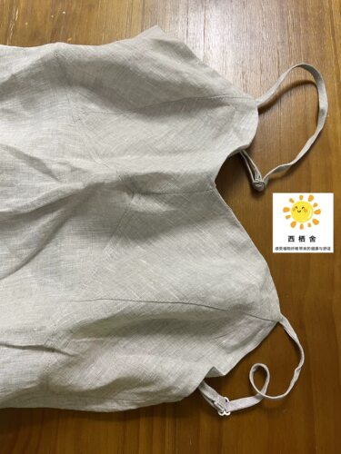 透气【100汉麻吊带背心】女防凸点内衣