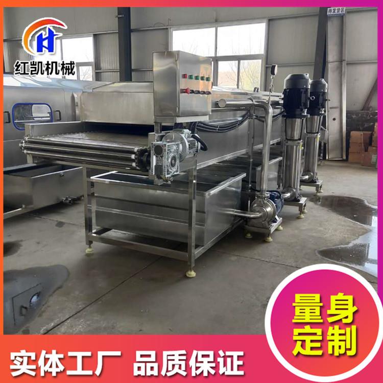 2020款玉米清洗机高压喷淋玉米清洗机滚杠式多色玉米去须清洗机