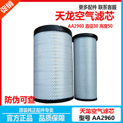 东风货车配件大力神雷诺3050天龙空滤旗舰空气滤芯AA2960/A1028