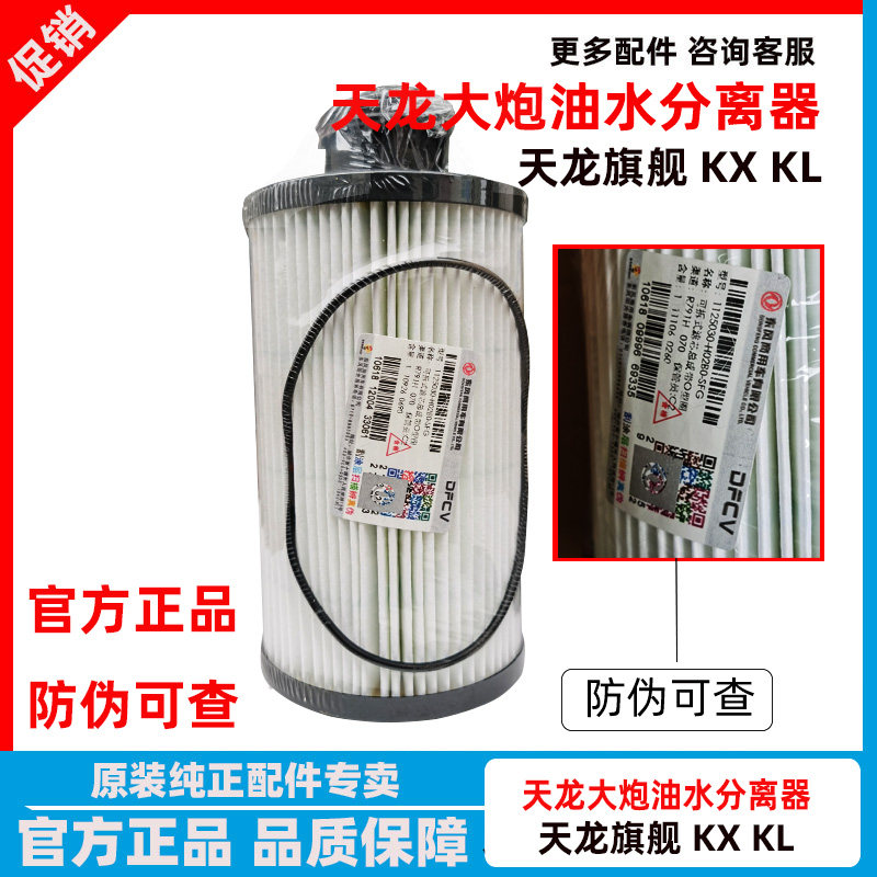 东风天龙旗舰KL电动泵油水分离器