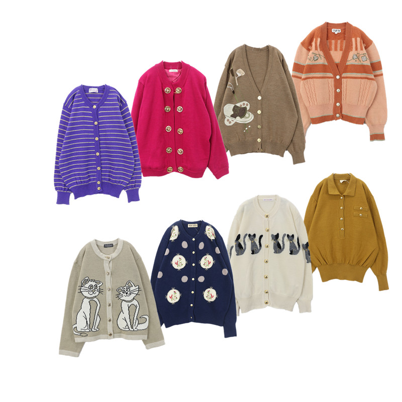 古着vintage常规毛衣森系羊毛衫