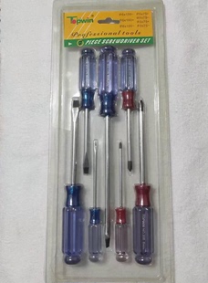 特普王7PC组合十字一字磁性高硬度螺丝刀螺丝批家用维修