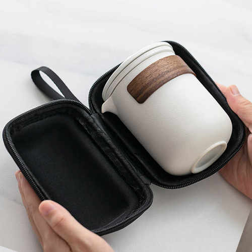 便携式旅行茶具小套装户外包功夫泡茶壶茶杯单人快客杯一壶二四杯