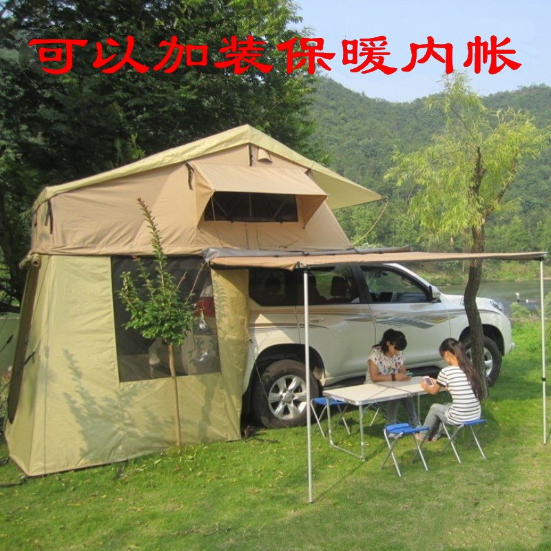 三厢轿车suv越野mpv汽车通用防水防晒户外野营自驾游车上车顶帐篷