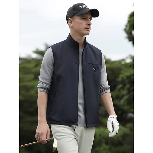 户外运动双面穿冬季加绒加厚马甲