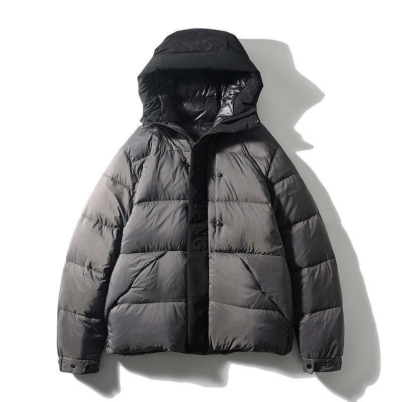冬季高充绒量加厚黑武士羽绒服