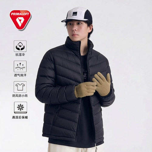 金标p棉内胆轻量化防寒排骨棉服
