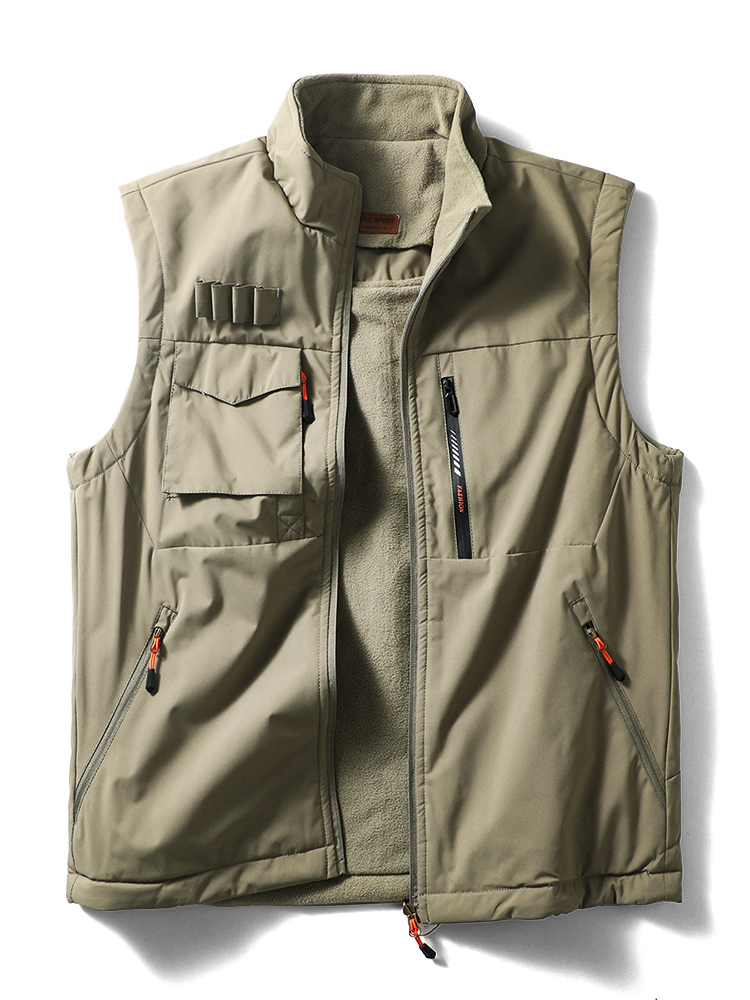 两面穿战术背心马甲男秋冬款