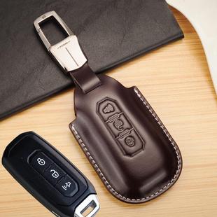 适用于江铃福特游骑侠ranger钥匙套真皮2024款皮卡改装饰车钥匙包
