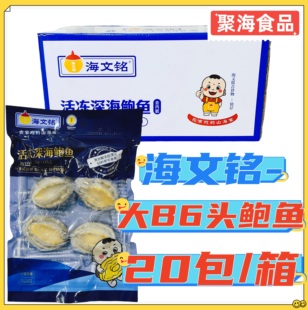 海文铭深海鲍鱼大B6 20包/箱速冻生制新鲜高品福建鲍海鲜水产商用