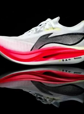 飞电5E儿童碳板跑鞋超轻软弹网面透气学生专业比赛竞速运动跑步鞋