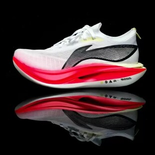 飞电5E儿童碳板跑鞋超轻软弹网面透气学生专业比赛竞速运动跑步鞋