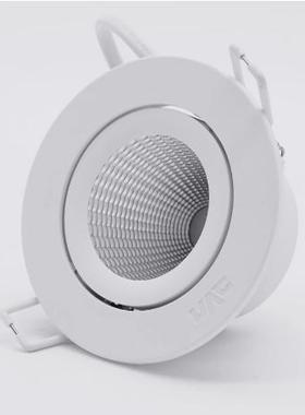 雷士射灯NLED1183/1185/1187/1189LED2.5寸天花灯7.5CM灯背景墙灯