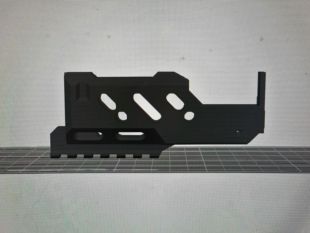 战鹰乌兹UZI三角洲游戏同款配件