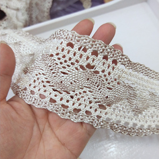 厚实好质量编织花边diy服饰辅料 宽版 单米价