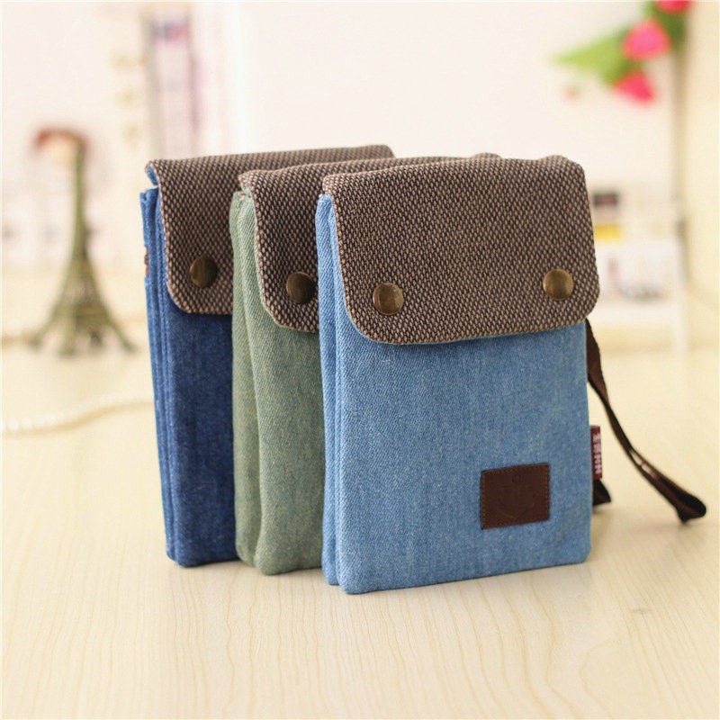 Original Denim Bag Simplicity Versatile leisure time Diagonal Small bag ins Ultra-fire Mobile phone bag 6.5 Inch screenin the Leather/Lady bags/Men's bag, Ms. bags  category - from Buy2taobao.com to provide professional Taobao agent buy service