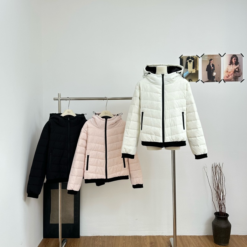 Skk Store Mon*ler羽绒 出行苾备无胆无缝压胶白鸭绒排骨羽绒服