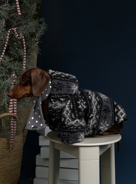 POXFFEEPet小狗狗西高地腊肠羊羔绒外套比熊小型犬冬装宠物衣服