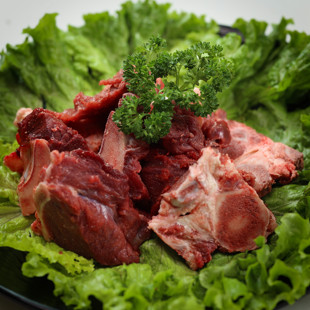 【华胜缘】带肉牛杂骨5斤国产谷饲纯干清真顺丰发货