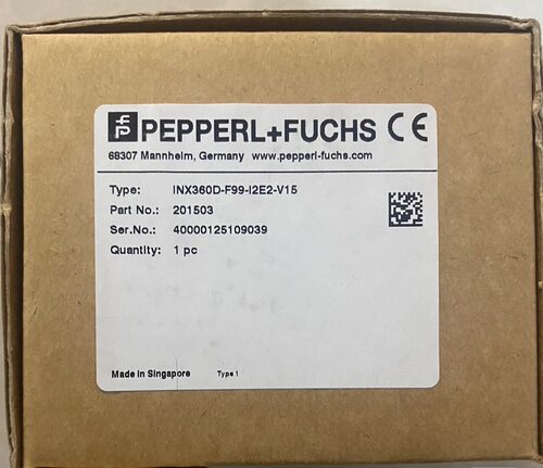 全新原装正品德国P+F倍加福INX360D-F99-I2E2-V15倾角角度传感器