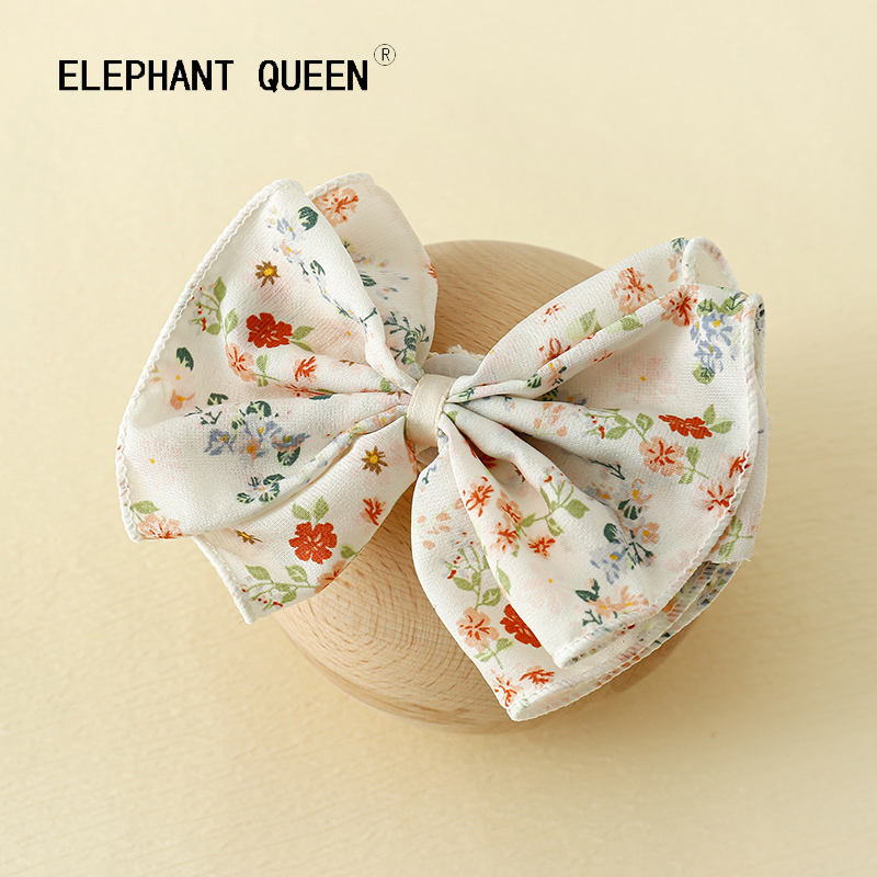 韩版女童宝宝护囟门帽婴儿发带