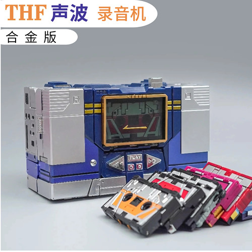 THF变形玩具MP13声波录音机G1 6大师级录音机磁带金刚手办机器人