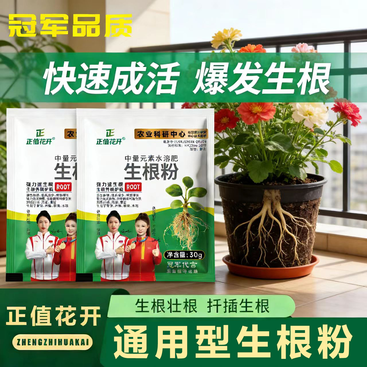 正值花开生根粉中微量元素水溶肥料蔬菜果树花卉绿植壮苗保花果,农用物资,其他肥料,淘宝优惠券,粉丝福利购,淘宝优惠卷